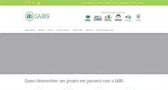 Desktop Screenshot of iabs.org.br