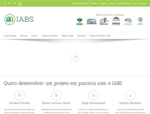 Tablet Screenshot of iabs.org.br